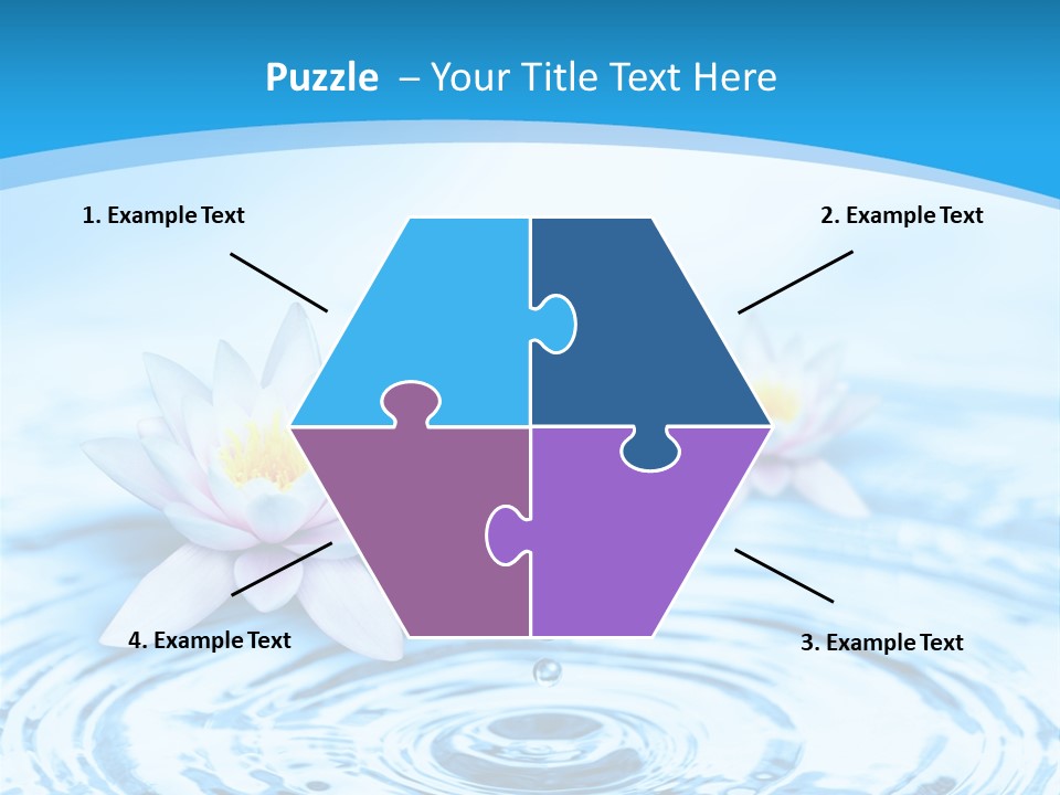 Treatment Reflex Leaf PowerPoint Template