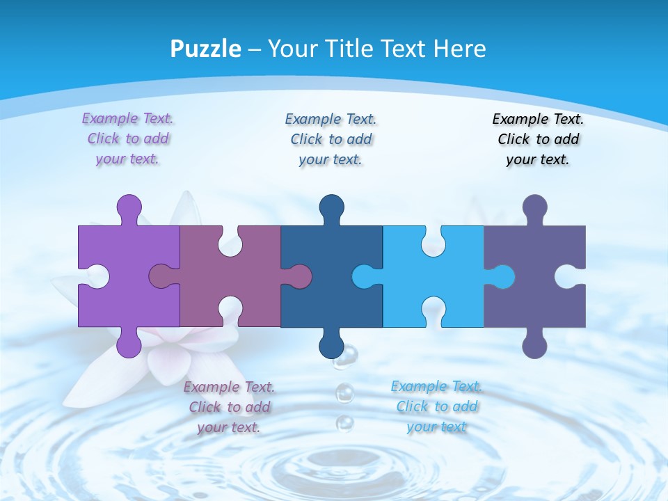 Treatment Reflex Leaf PowerPoint Template