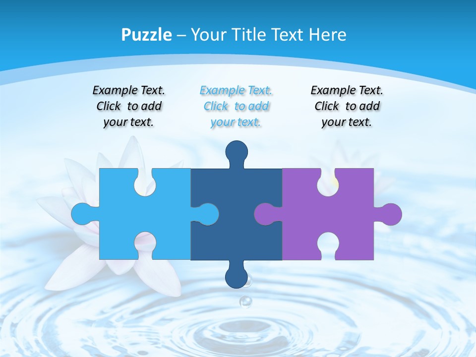 Treatment Reflex Leaf PowerPoint Template