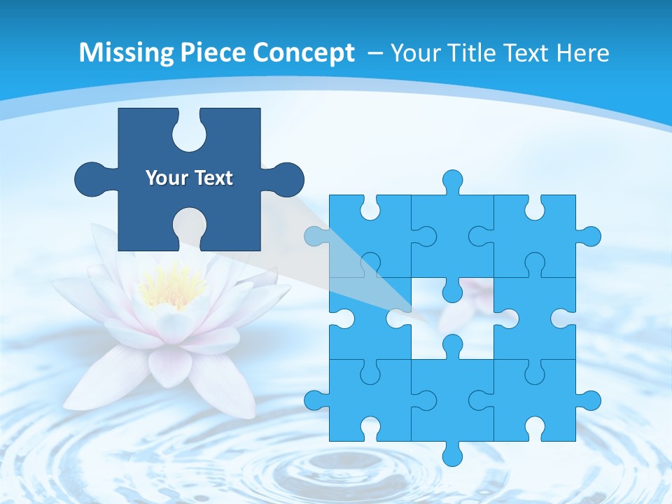 Treatment Reflex Leaf PowerPoint Template