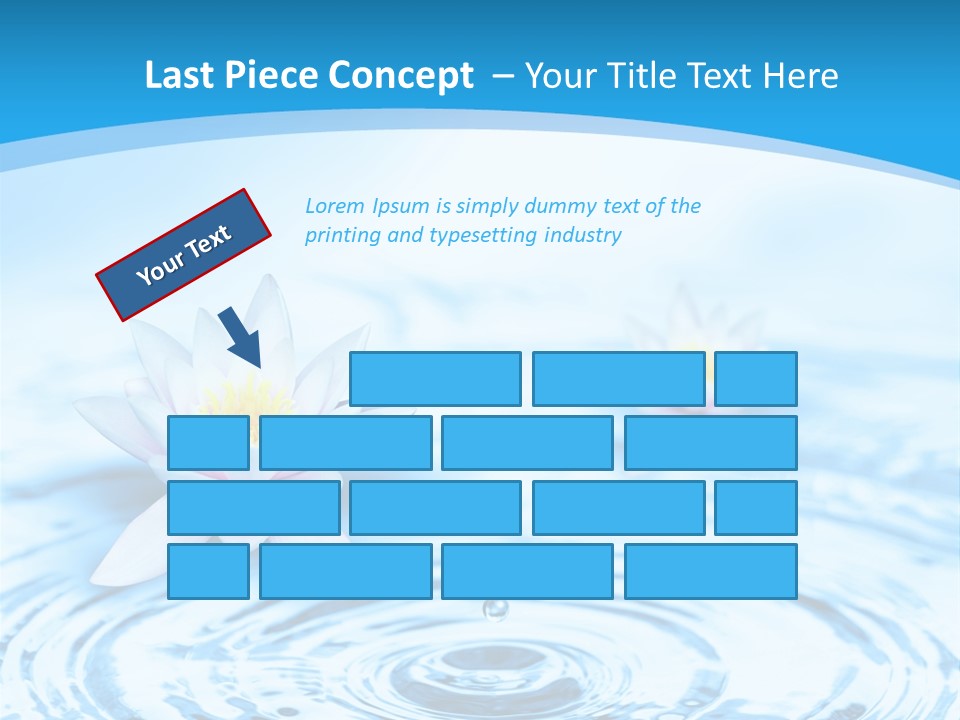 Treatment Reflex Leaf PowerPoint Template