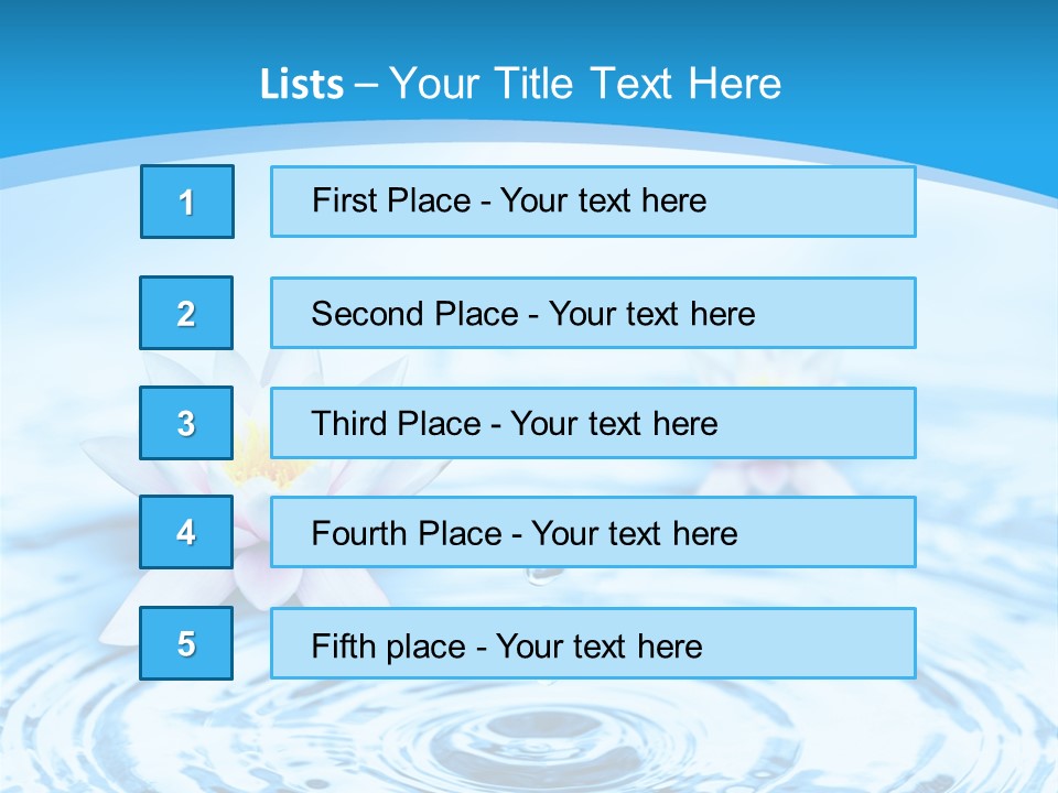 Treatment Reflex Leaf PowerPoint Template