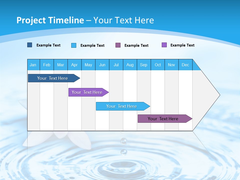 Treatment Reflex Leaf PowerPoint Template