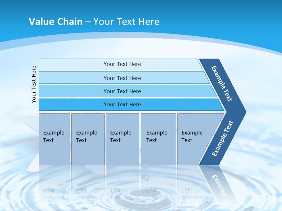 Treatment Reflex Leaf PowerPoint Template