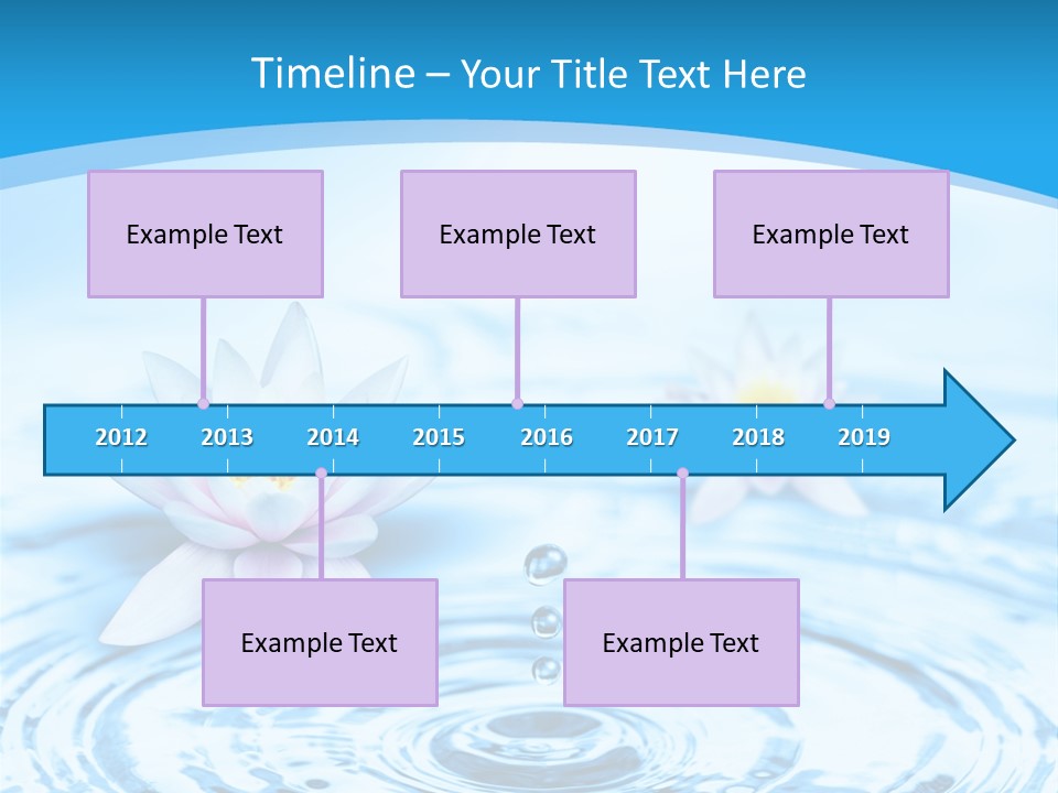 Treatment Reflex Leaf PowerPoint Template