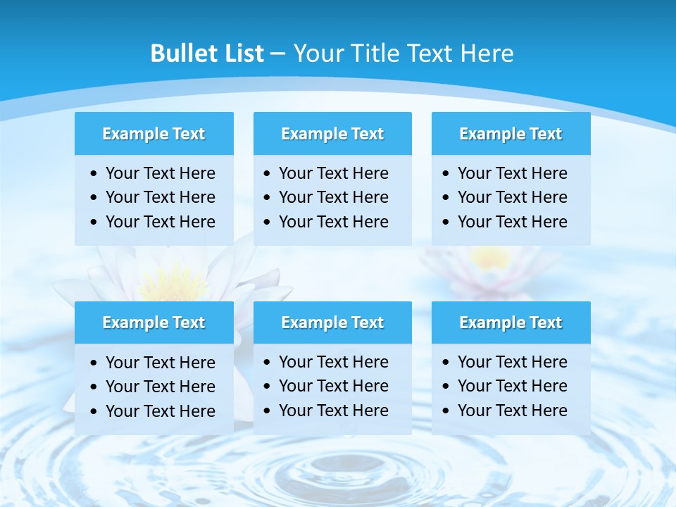 Treatment Reflex Leaf PowerPoint Template