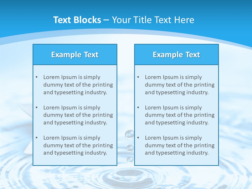 Treatment Reflex Leaf PowerPoint Template