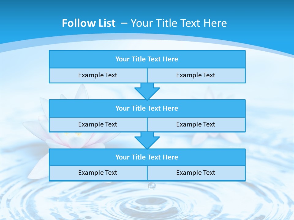 Treatment Reflex Leaf PowerPoint Template