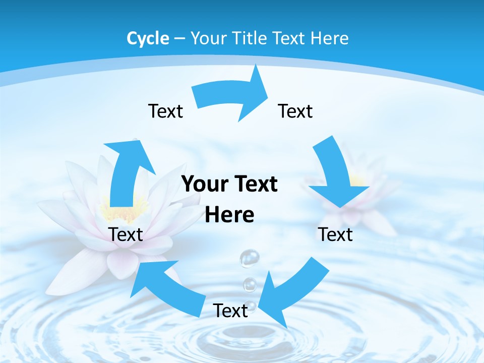Treatment Reflex Leaf PowerPoint Template