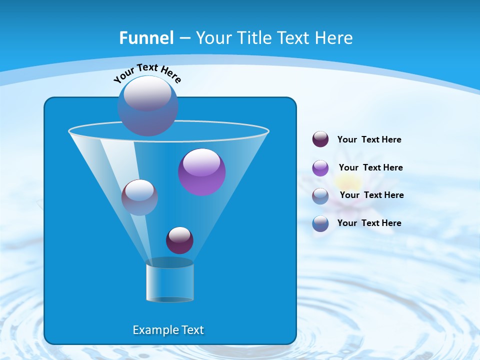 Treatment Reflex Leaf PowerPoint Template