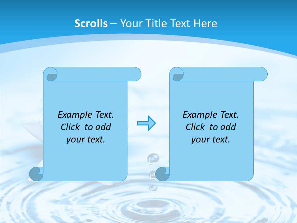 Treatment Reflex Leaf PowerPoint Template