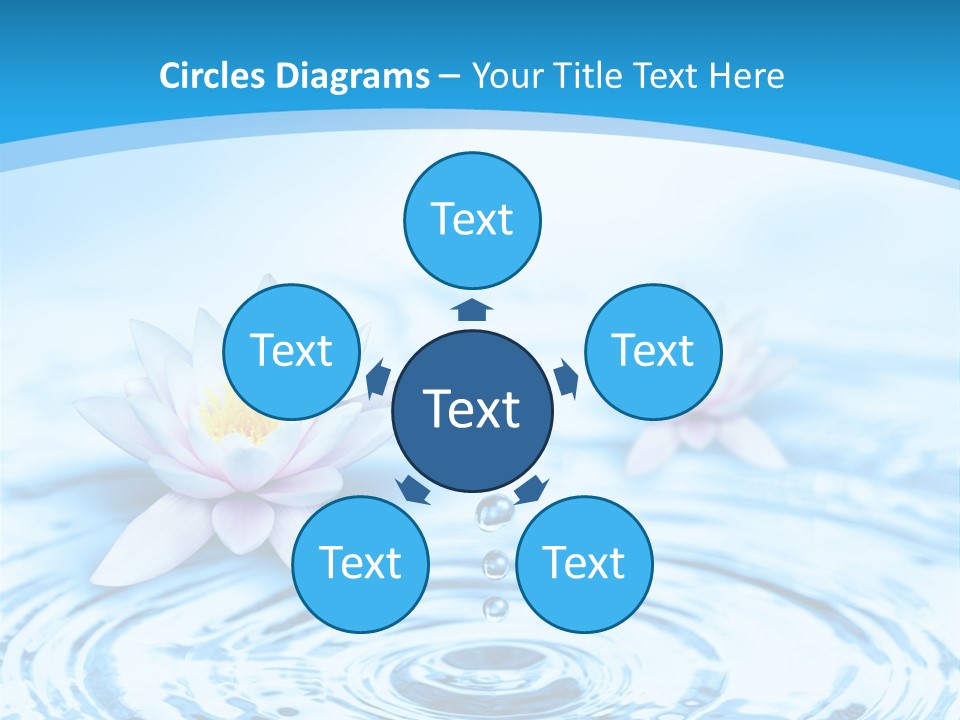 Treatment Reflex Leaf PowerPoint Template