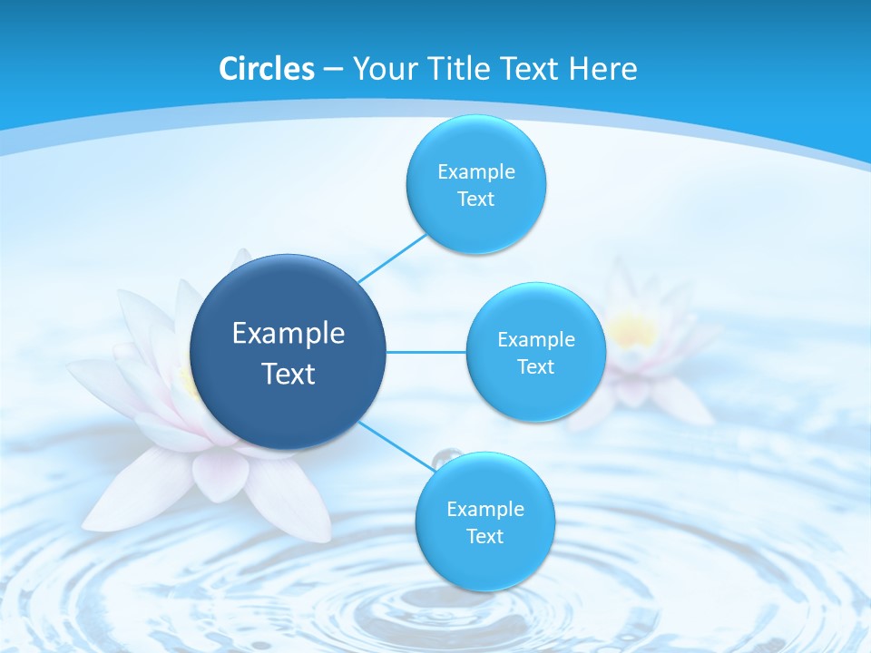 Treatment Reflex Leaf PowerPoint Template