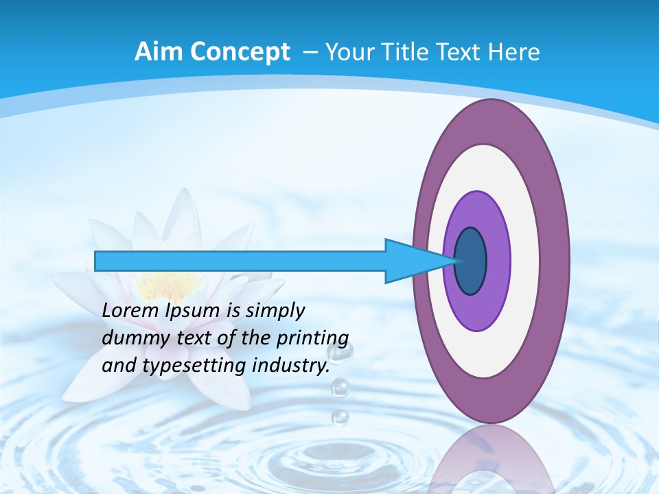 Treatment Reflex Leaf PowerPoint Template