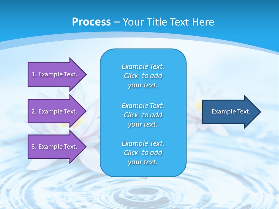 Treatment Reflex Leaf PowerPoint Template