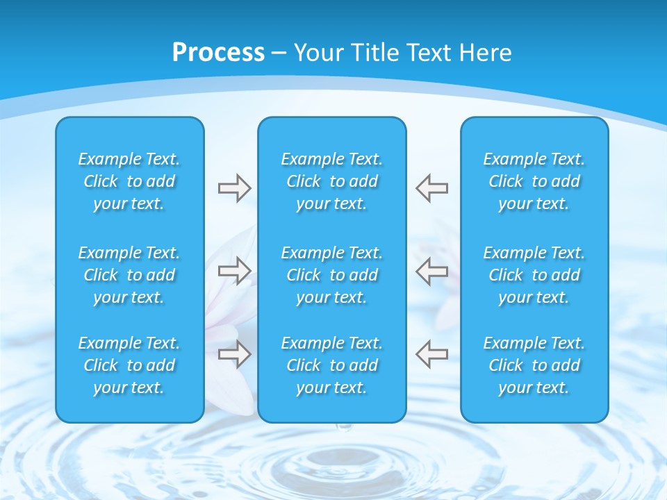 Treatment Reflex Leaf PowerPoint Template