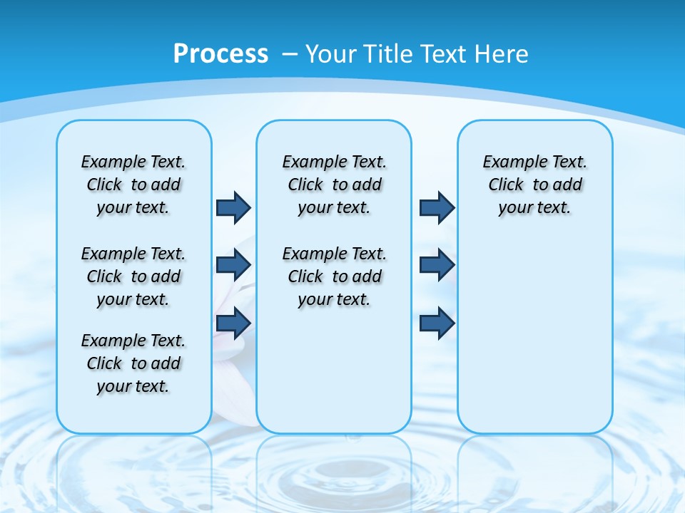 Treatment Reflex Leaf PowerPoint Template