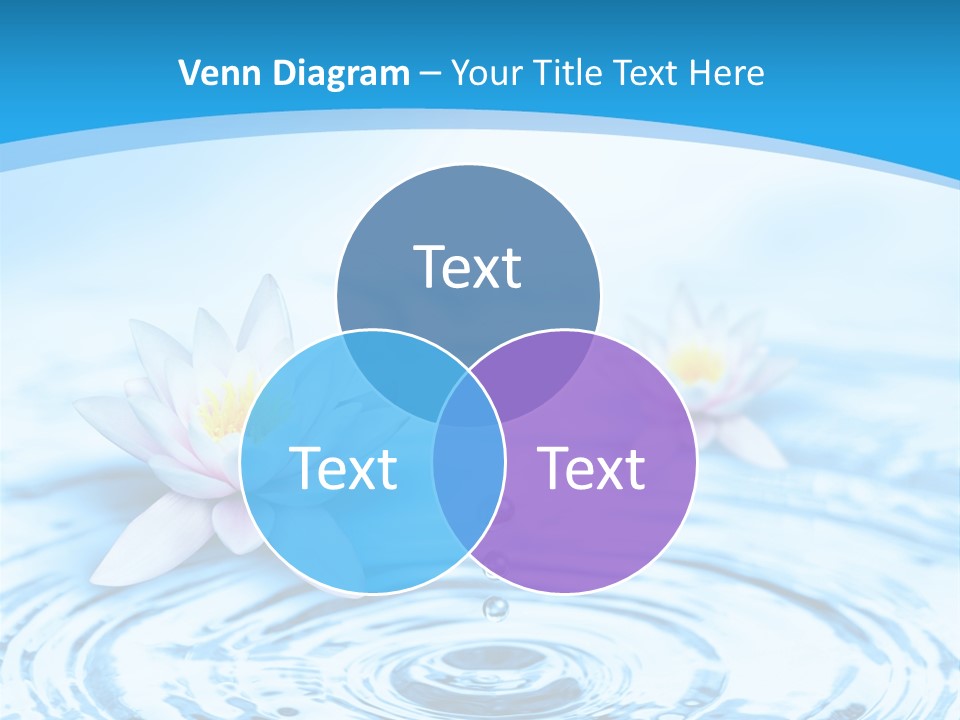 Treatment Reflex Leaf PowerPoint Template