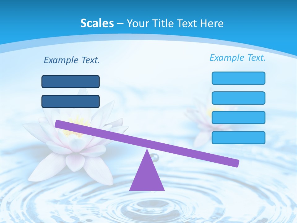 Treatment Reflex Leaf PowerPoint Template
