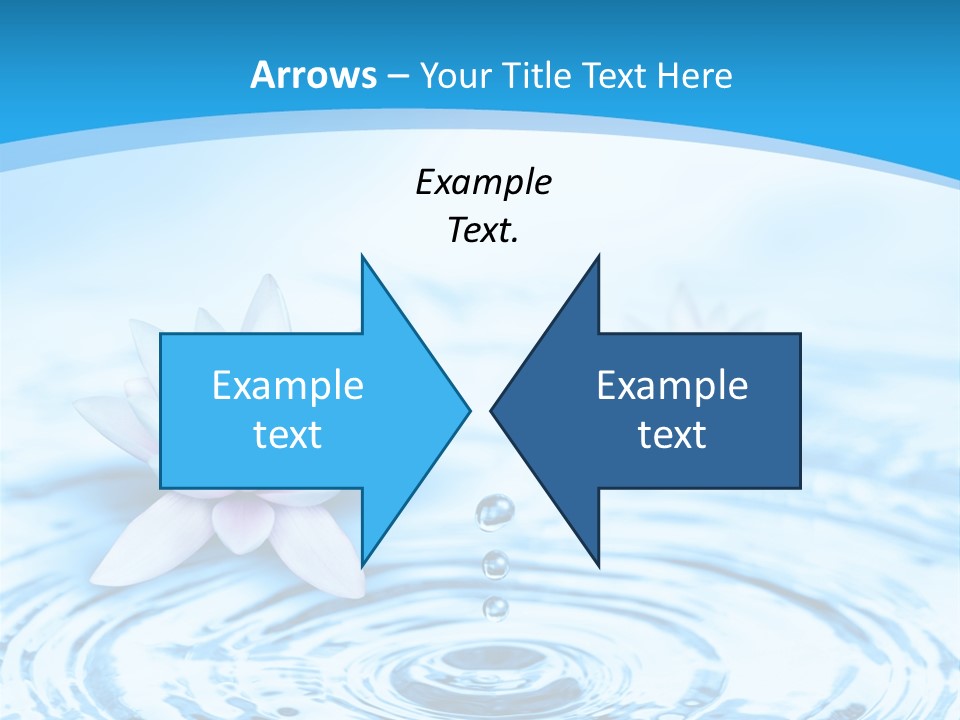Treatment Reflex Leaf PowerPoint Template