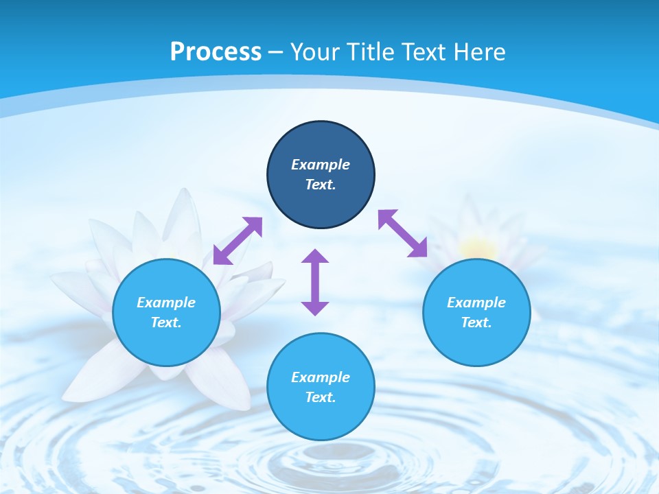 Treatment Reflex Leaf PowerPoint Template