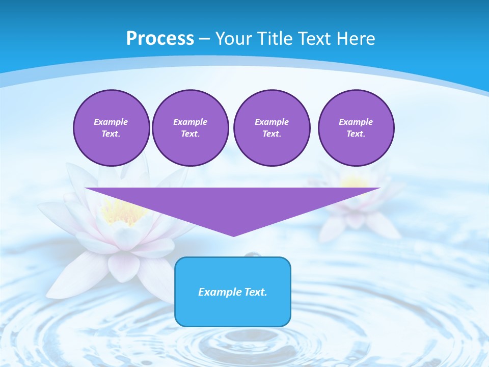 Treatment Reflex Leaf PowerPoint Template