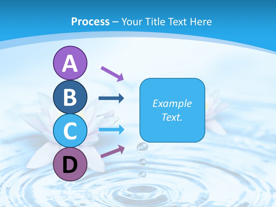 Treatment Reflex Leaf PowerPoint Template