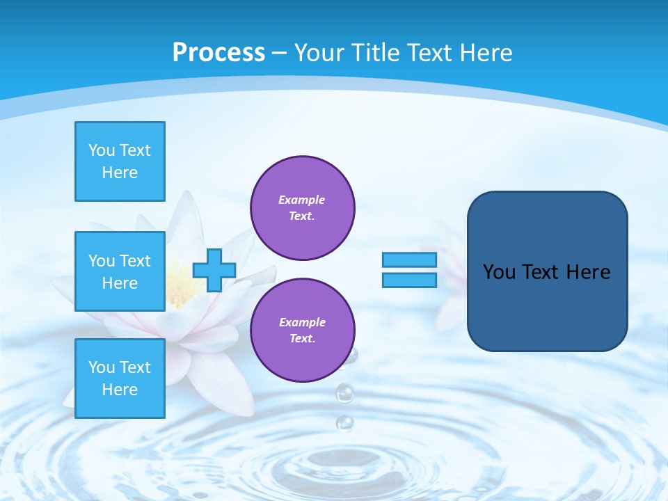 Treatment Reflex Leaf PowerPoint Template