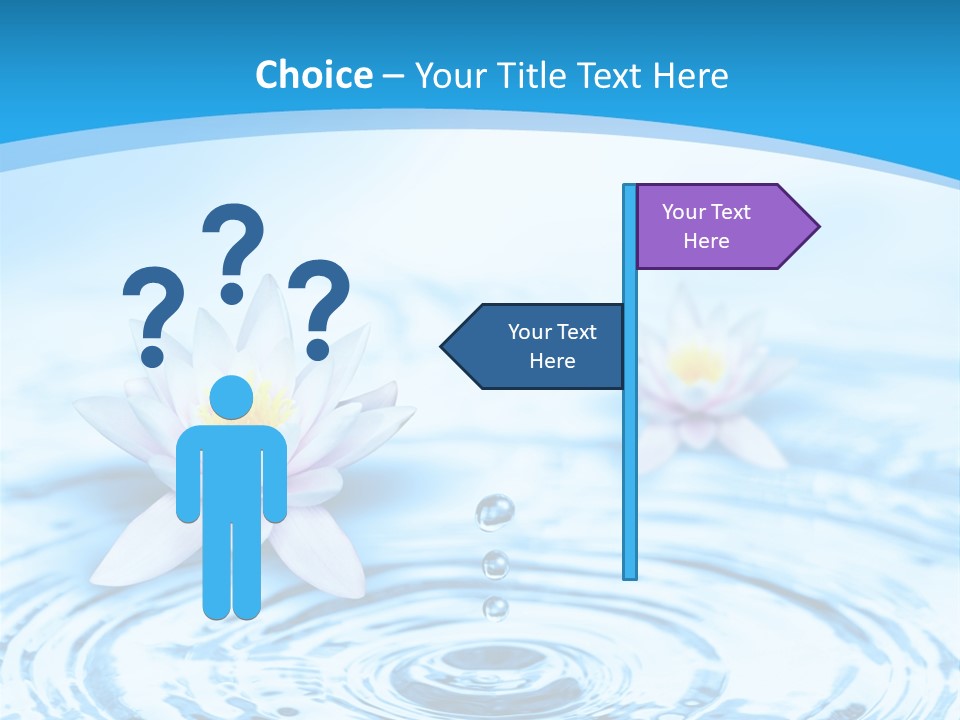 Treatment Reflex Leaf PowerPoint Template