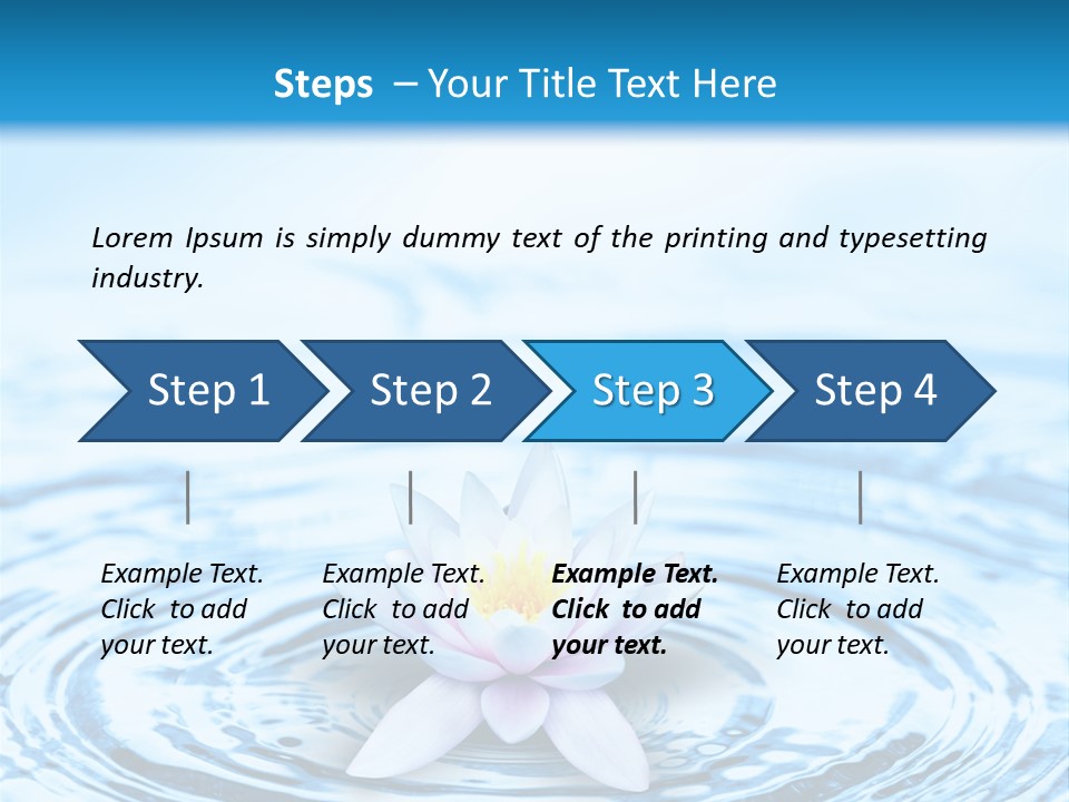 Relaxation Health Nature PowerPoint Template