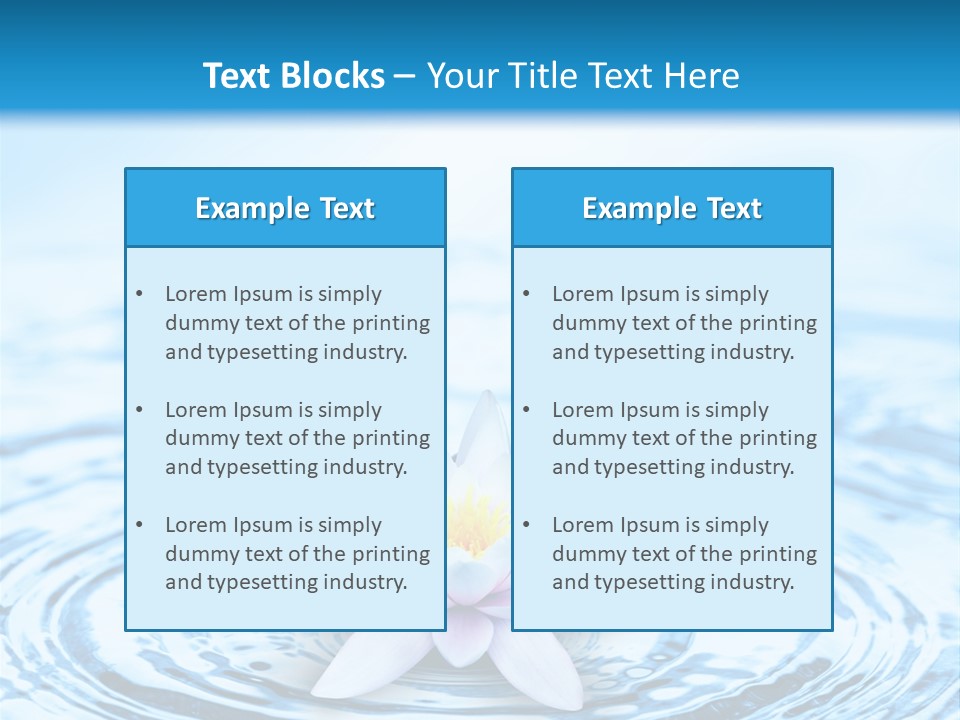 Relaxation Health Nature PowerPoint Template
