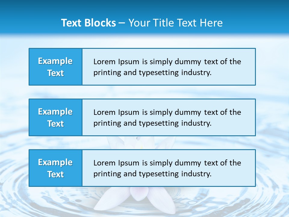 Relaxation Health Nature PowerPoint Template
