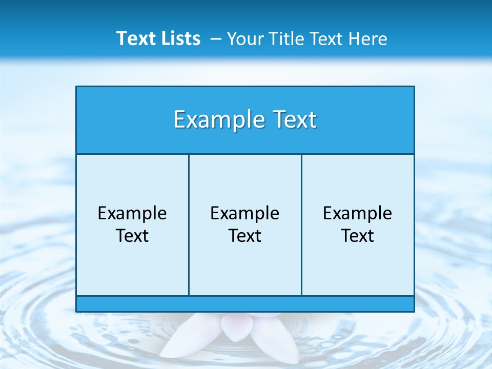 Relaxation Health Nature PowerPoint Template