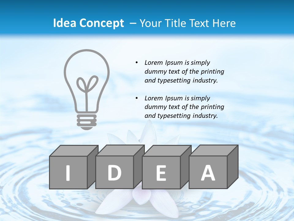 Relaxation Health Nature PowerPoint Template