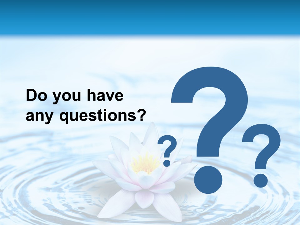 Relaxation Health Nature PowerPoint Template