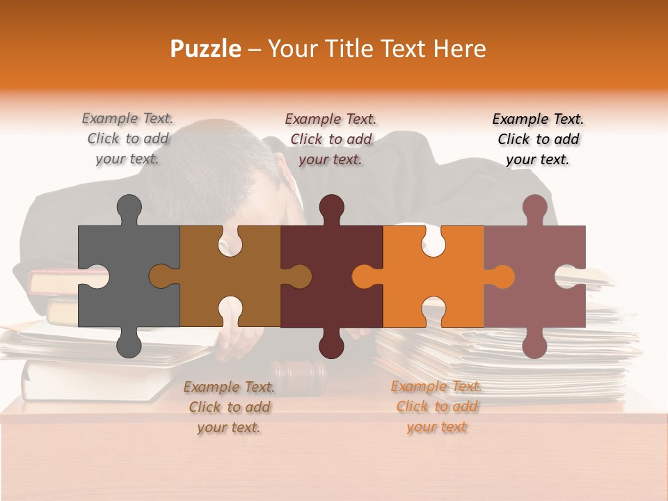 Liberty Judge Innocence PowerPoint Template