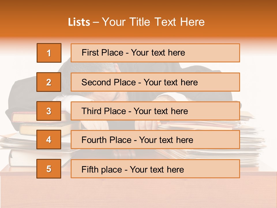 Liberty Judge Innocence PowerPoint Template