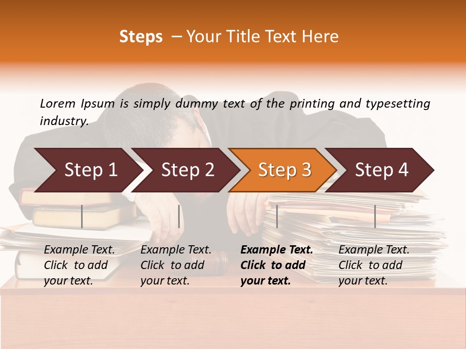 Liberty Judge Innocence PowerPoint Template