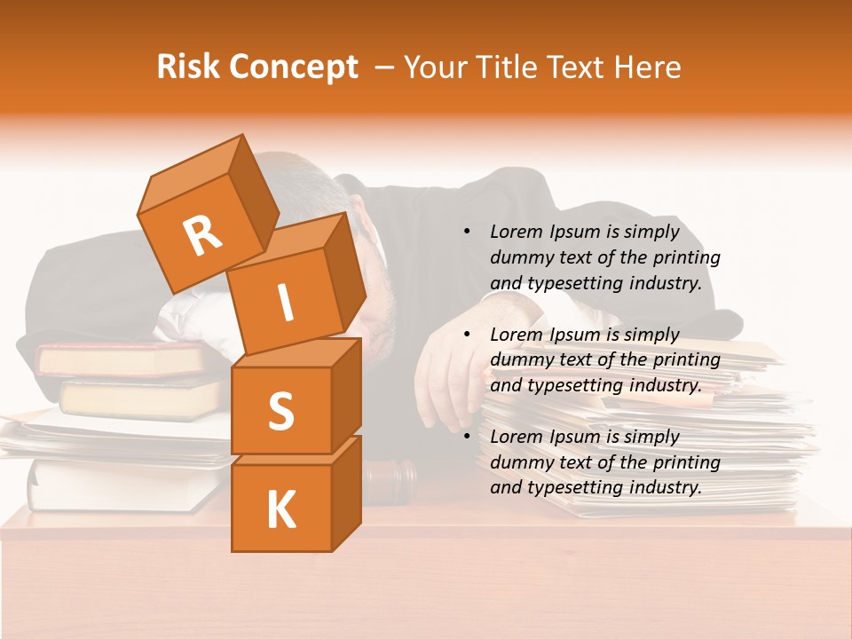 Liberty Judge Innocence PowerPoint Template