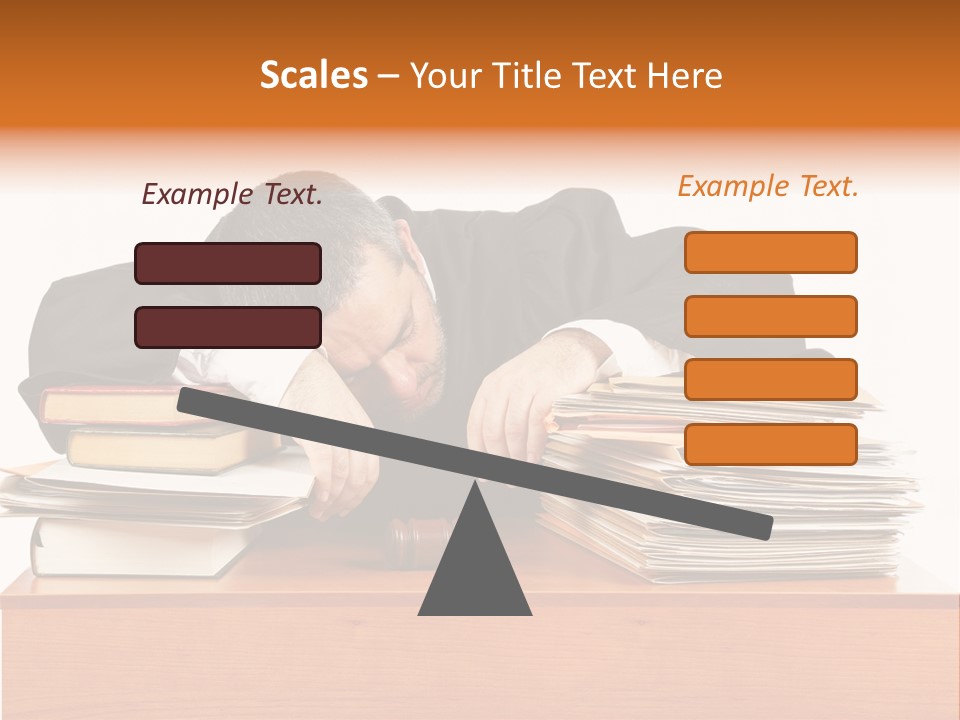Liberty Judge Innocence PowerPoint Template
