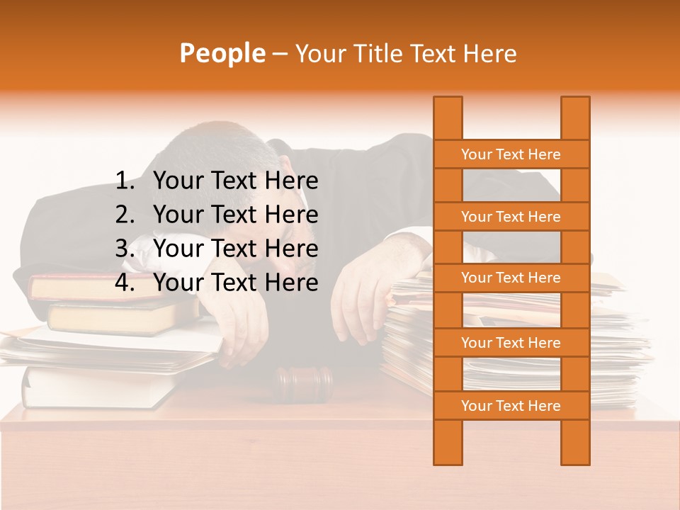 Liberty Judge Innocence PowerPoint Template