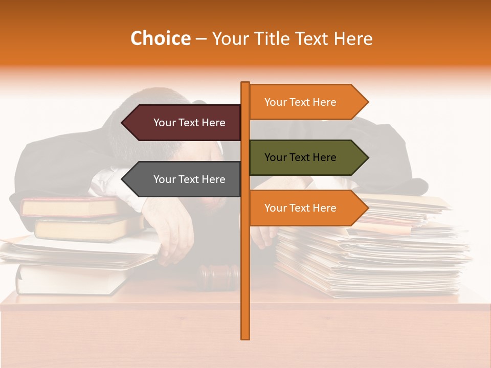 Liberty Judge Innocence PowerPoint Template