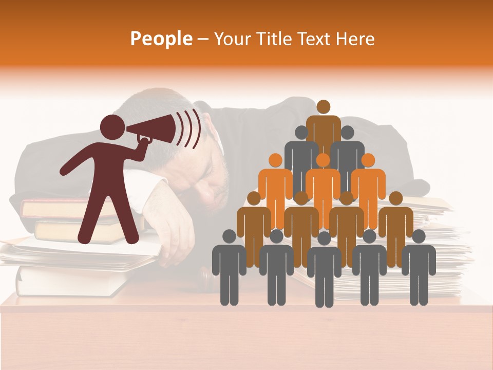 Liberty Judge Innocence PowerPoint Template