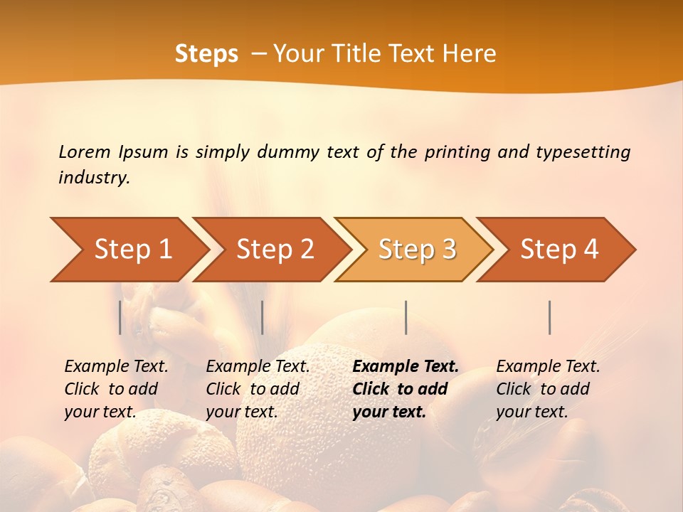 Bakery Breakfast Meal PowerPoint Template