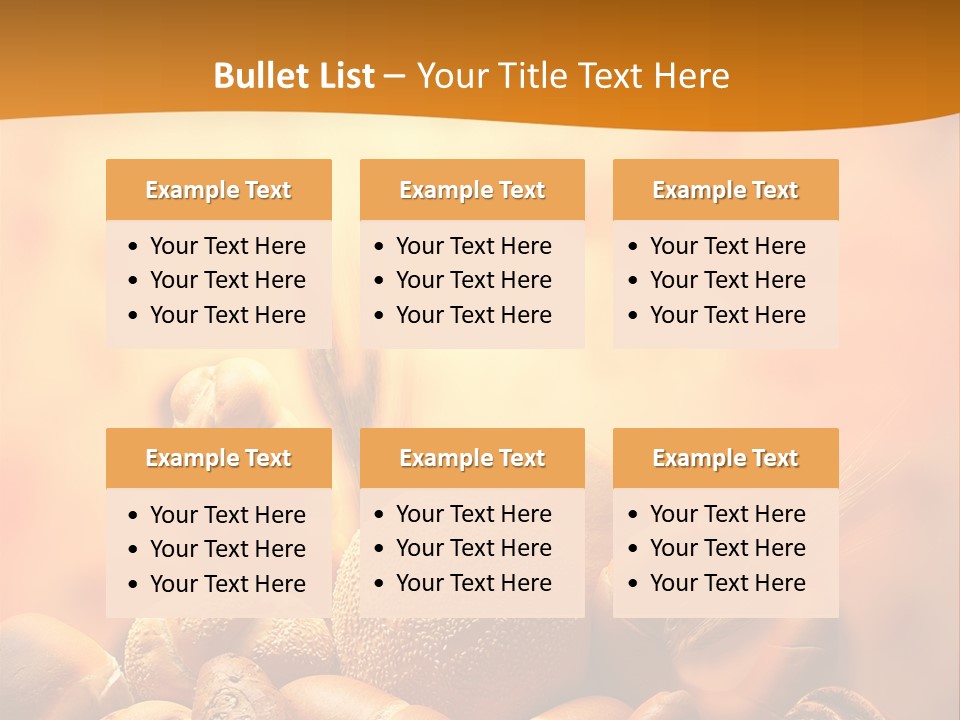 Bakery Breakfast Meal PowerPoint Template