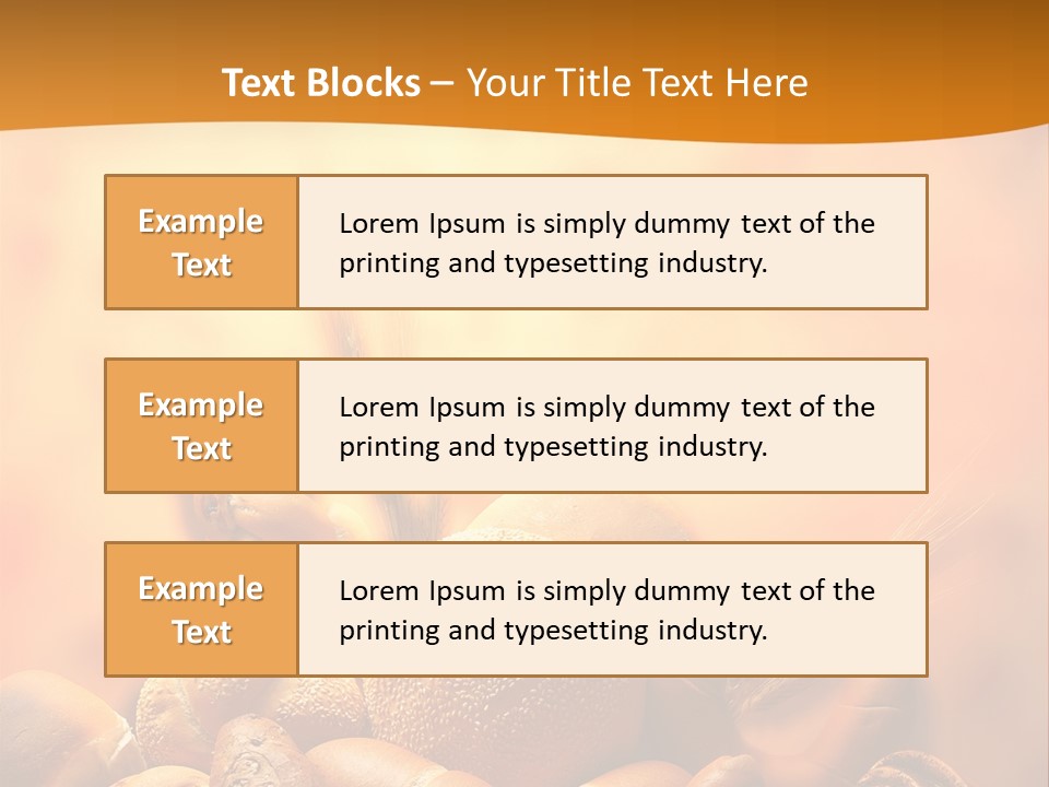 Bakery Breakfast Meal PowerPoint Template