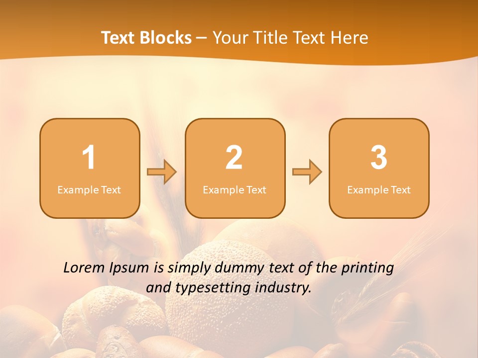 Bakery Breakfast Meal PowerPoint Template