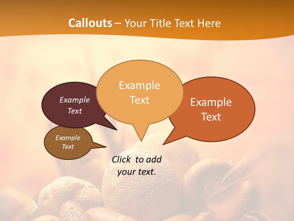 Bakery Breakfast Meal PowerPoint Template
