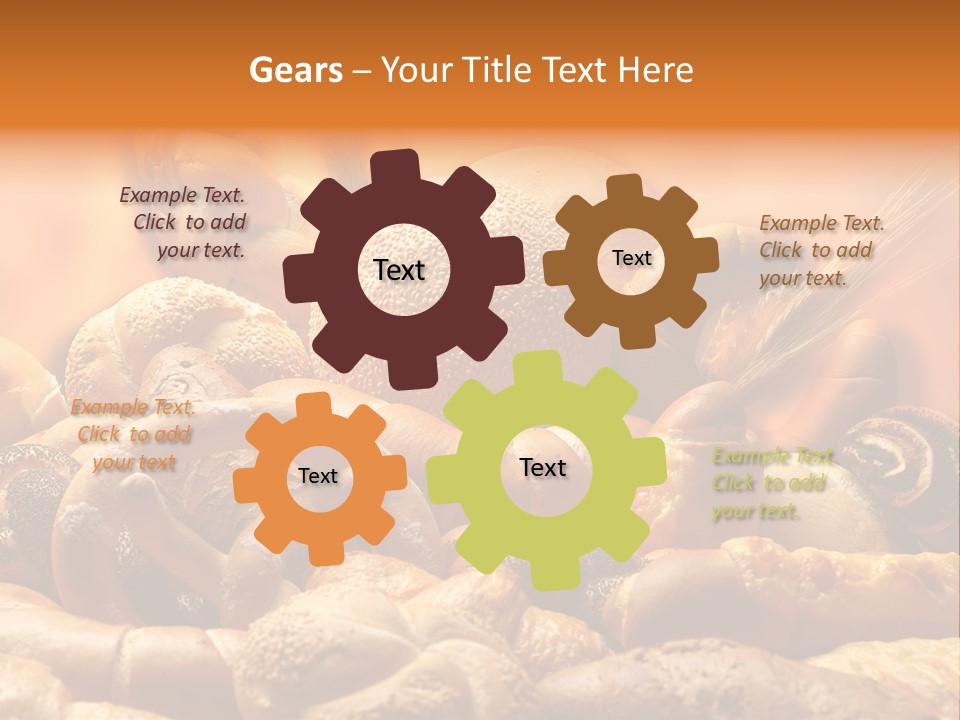 Bakery Baker Cereal PowerPoint Template