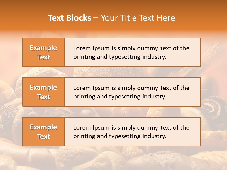 Bakery Baker Cereal PowerPoint Template